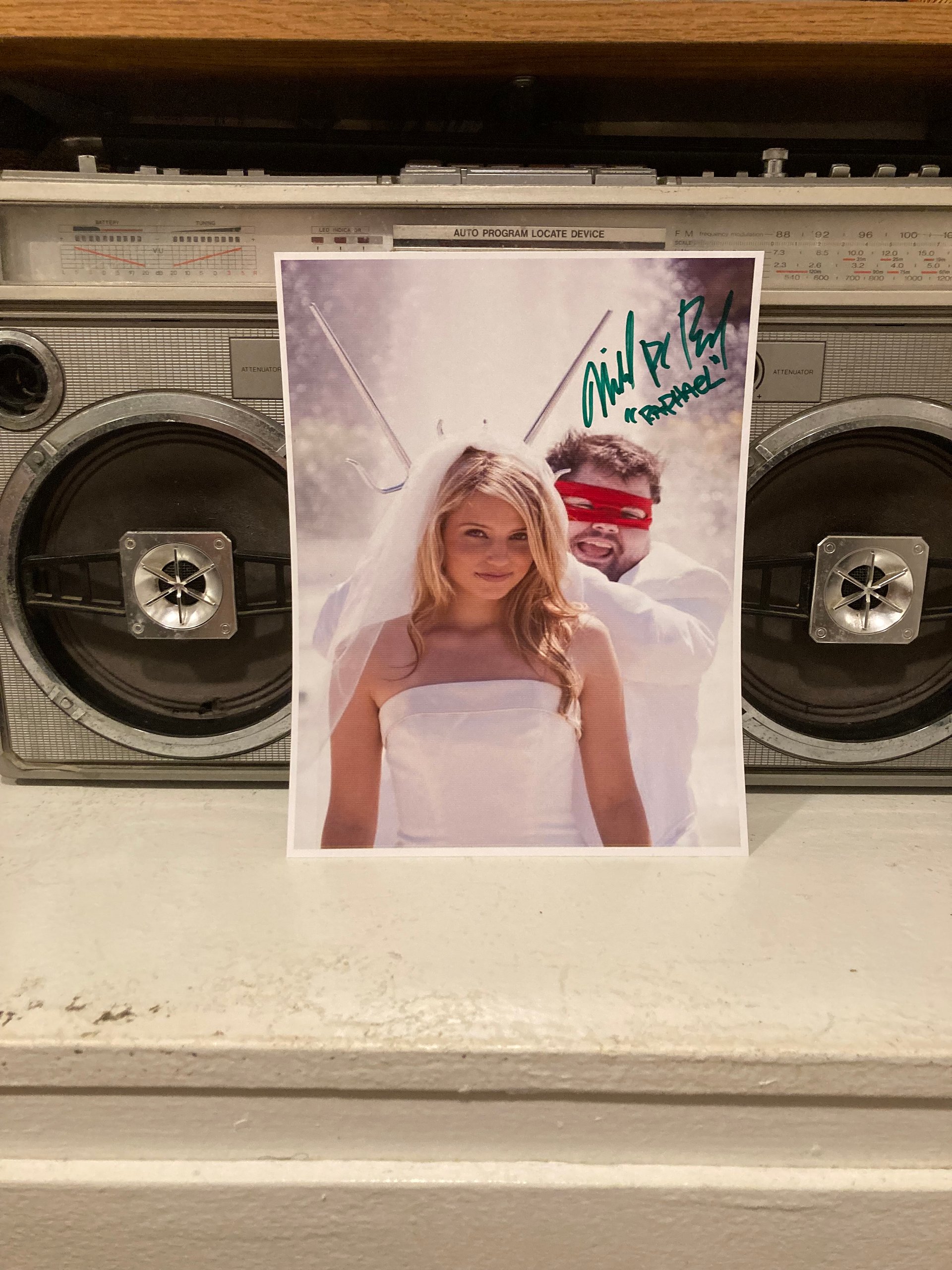 Salute Your Shorts Michael Bower & Glee Dianna Agron Wedding Photo SAI DWR product image (2)