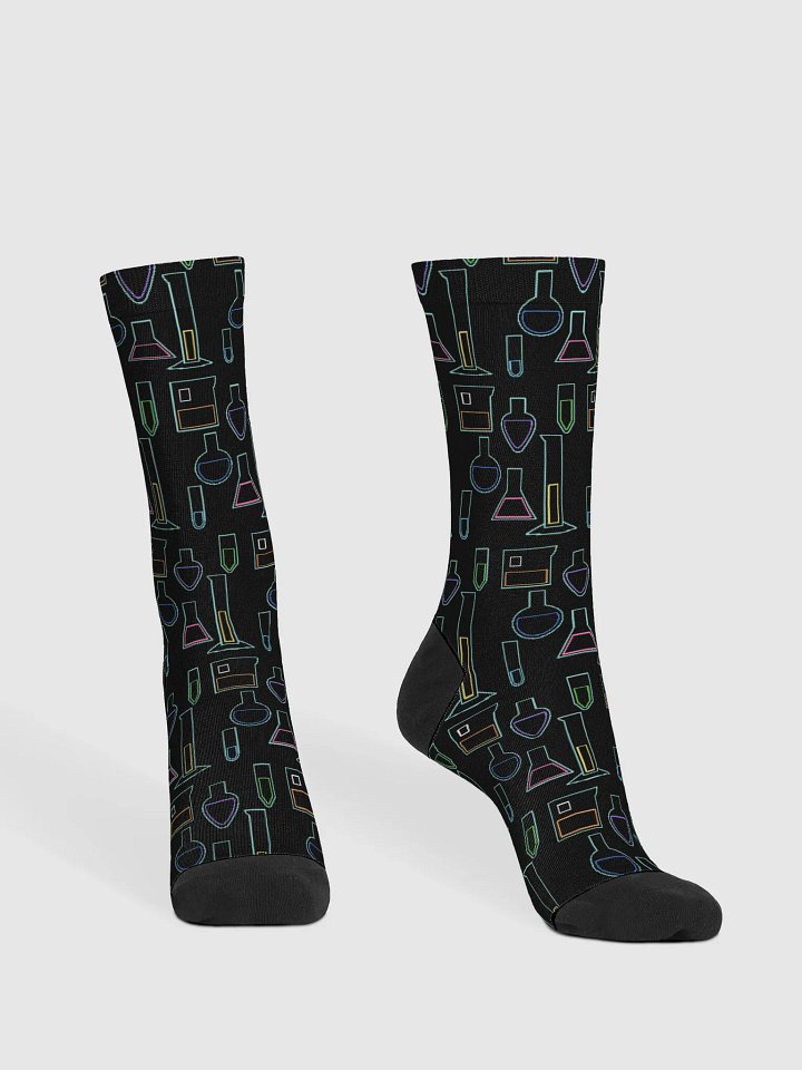 Chemistry Lab Lines Socks product image (2)