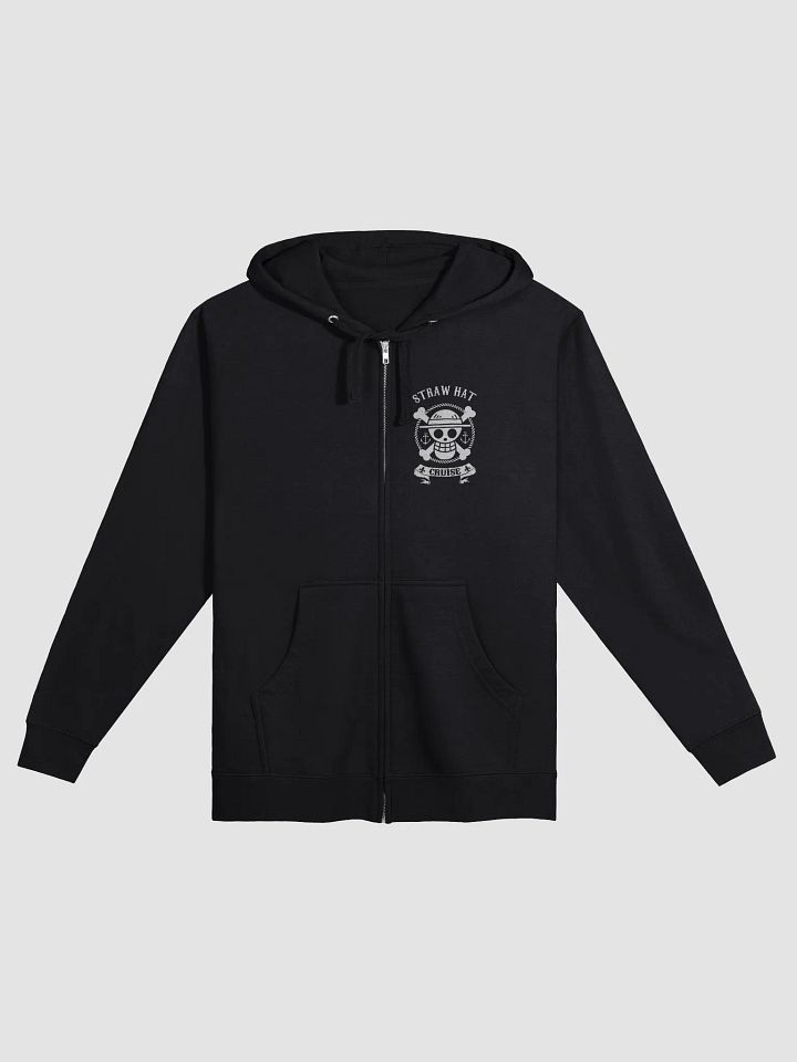 Strawhat Anime Zip-Up Hoodie product image (2)