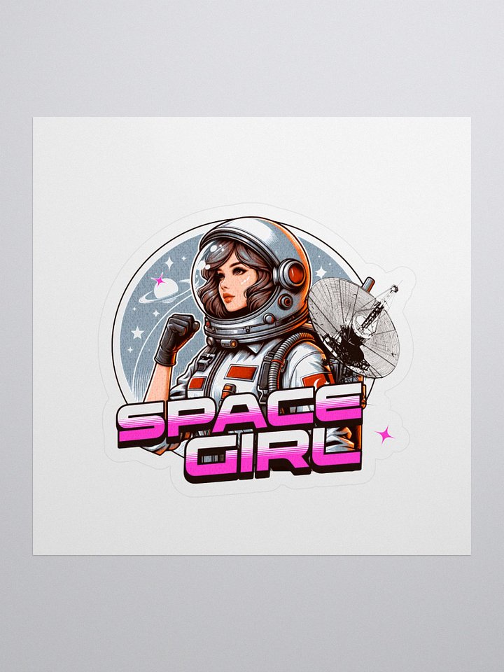 Space Girl Sticker product image (1)