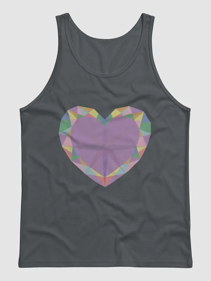 Crystal Heart Pride Tank Top product image (1)