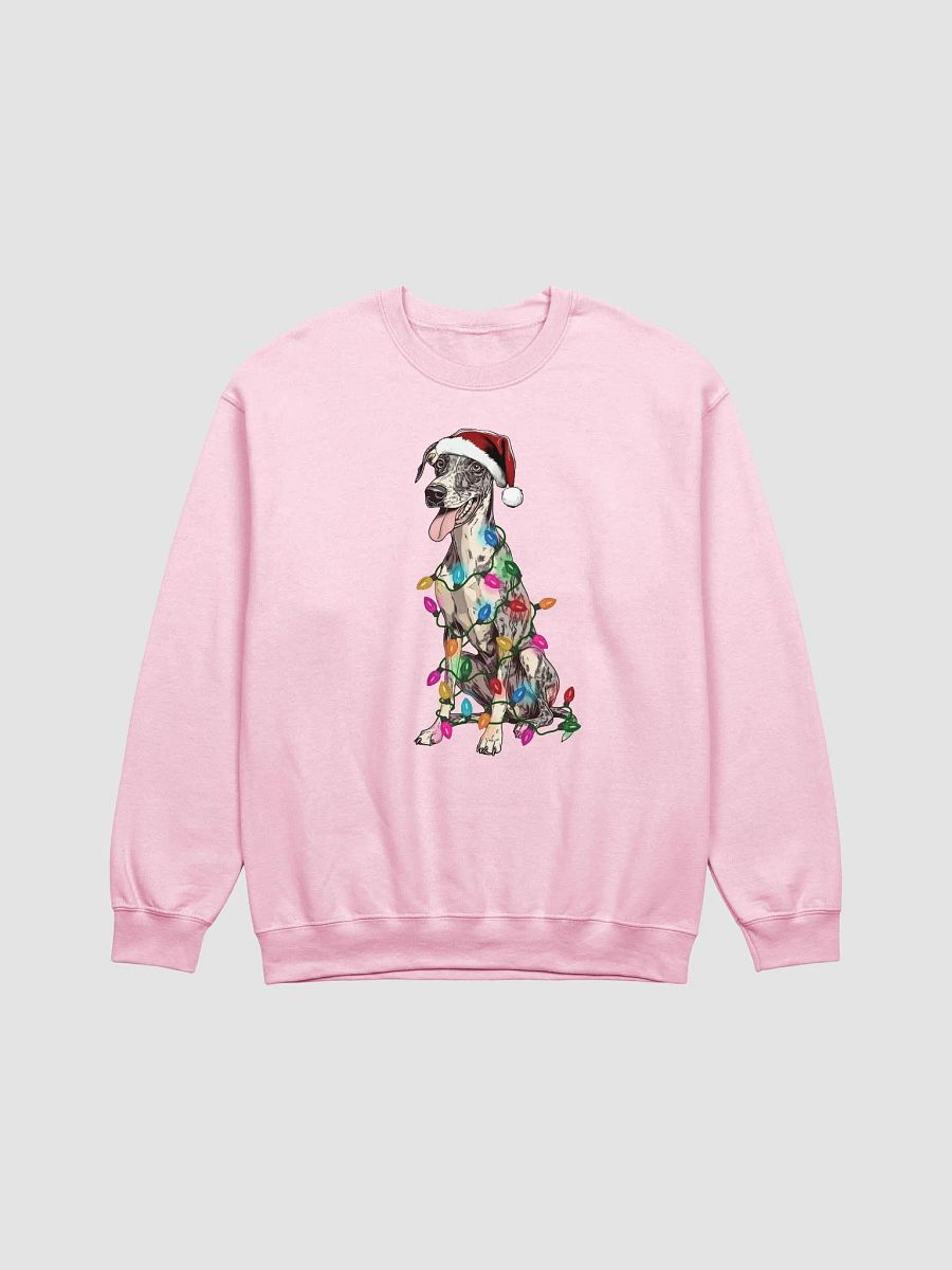 Funny Whippet(Blue Brindle) Christmas Sweatshirt product image (17)