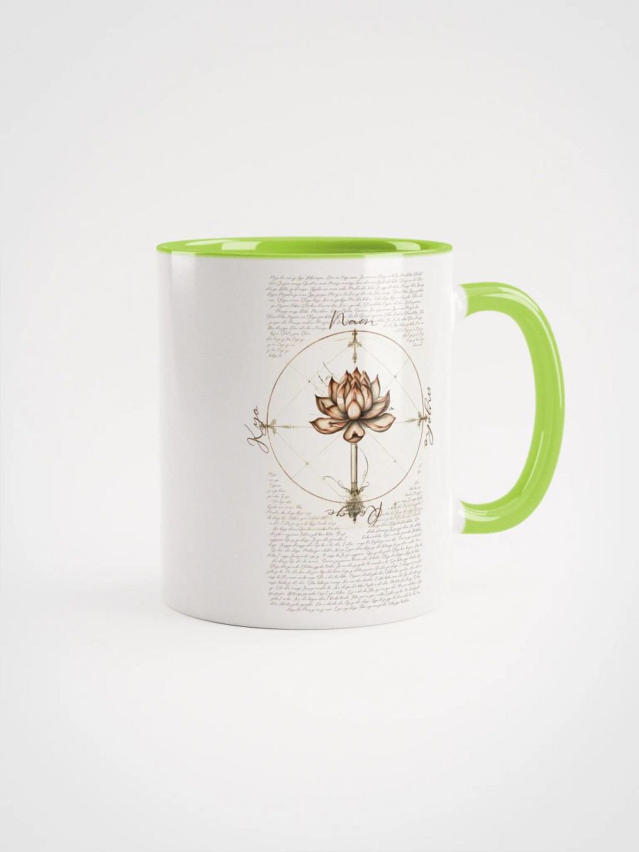 Nam Myoho Renge Kyo Lotus Mug | Ceramic Buddhist Coffee Cup product image (2)