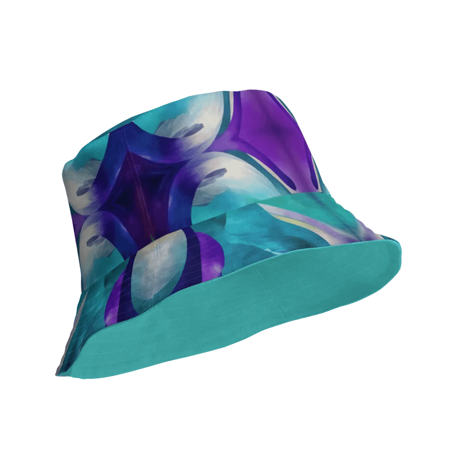 Ethereal Waves Reversible Bucket Hat product image (6)