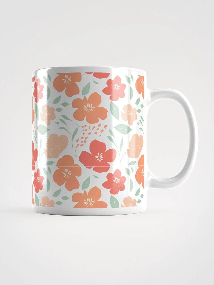 Elegant Watercolor Flowers Mug product image (1)