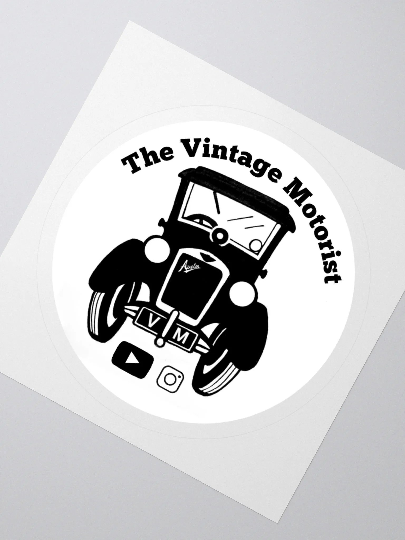 Vintage Motorist Stickers product image (4)