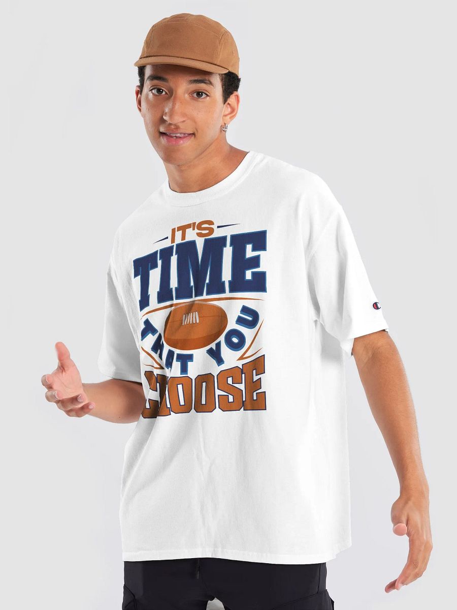 It's Time That You Choose Iconic Tee | Blue Time product image (8)