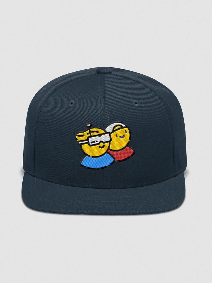 FpvBuddy snapback embroidered cap (Navy Dark Blue) product image (1)