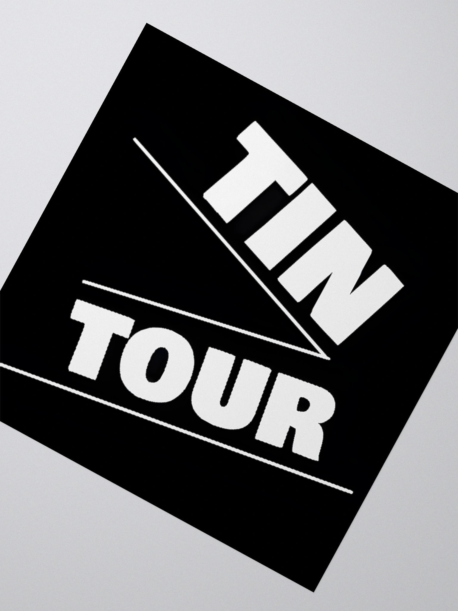 Tin tour sticker product image (2)