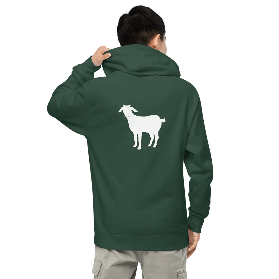 No Wahala - GOAT Hoodie (White Logo) product image (5)