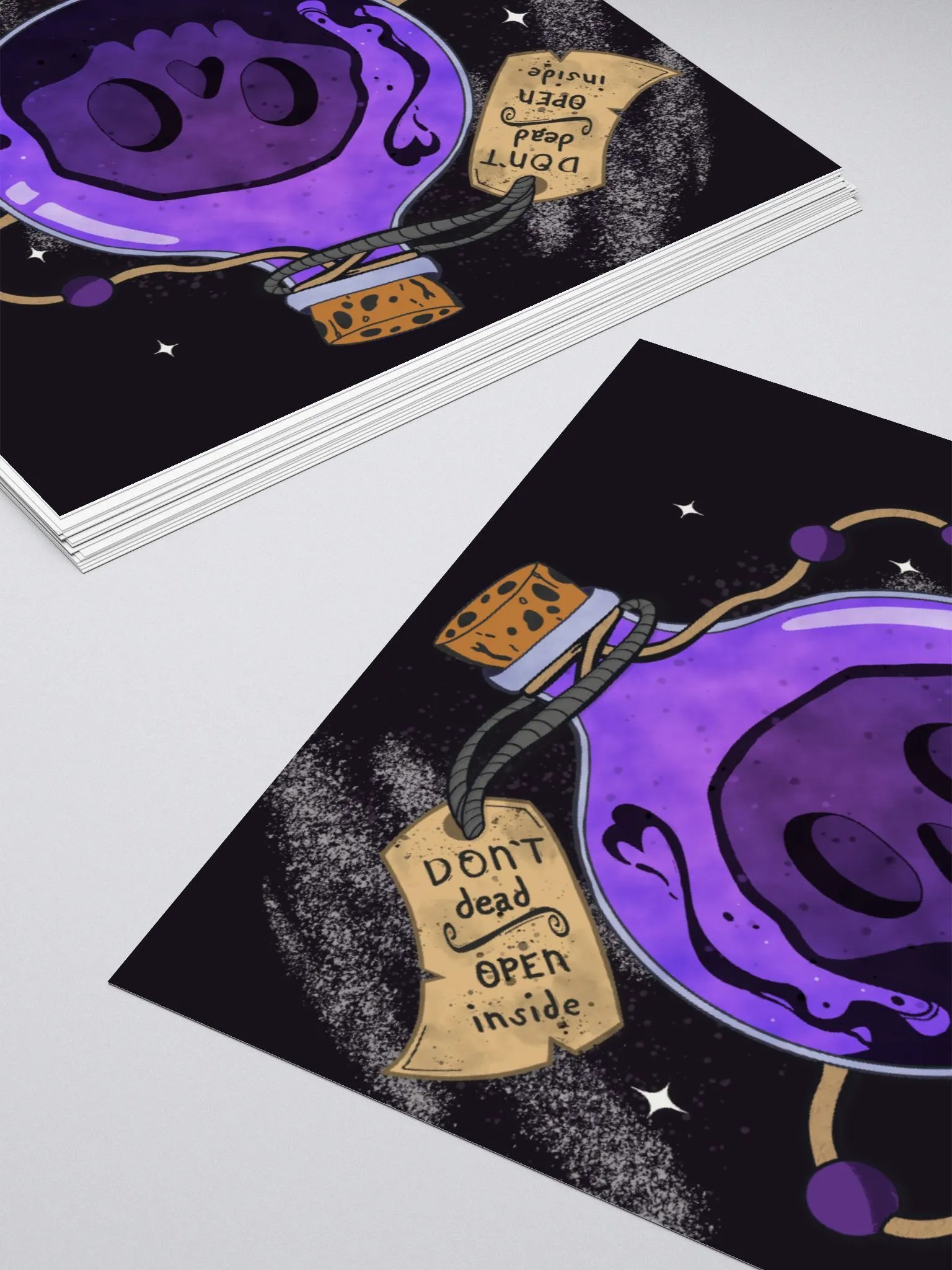 Dont Dead Open Inside Skull Vial product image (4)