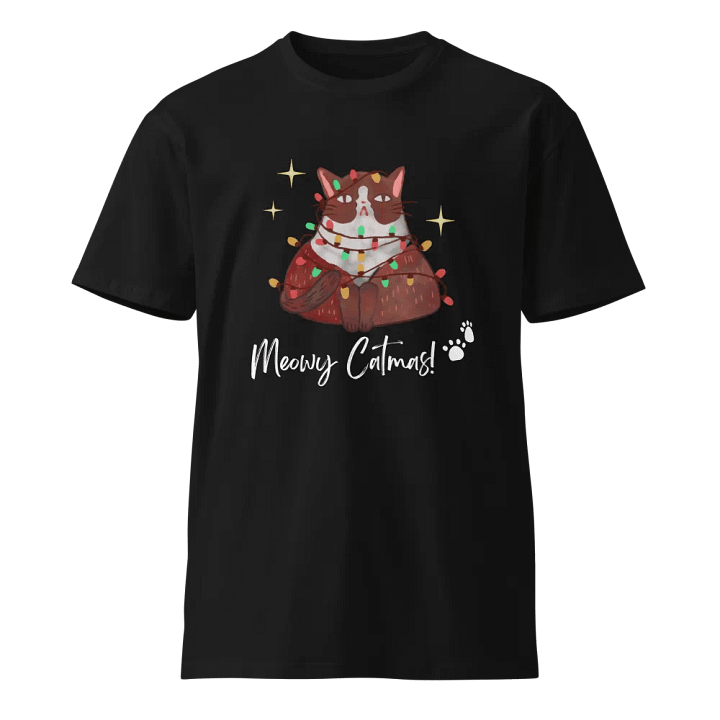 Grumpy Cat Christmas Lights T-Shirt product image (1)