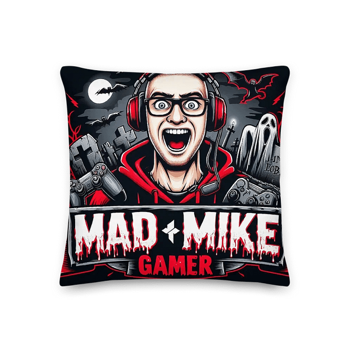 Mad Mike Gamer Excitement Premium Pillow product image (3)
