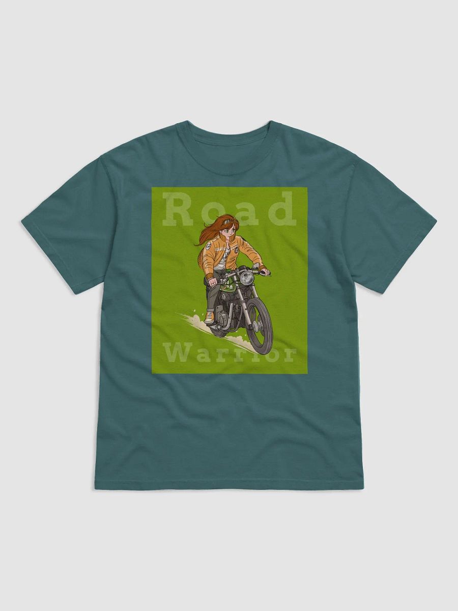 Road Warrior Anime Girl on a Motorcycle: Unleashing Power and Style product image (1)