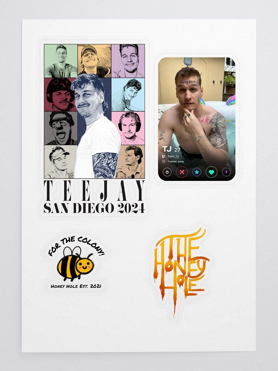 Honey Hole Die Cut Sticker Sheet product image (3)