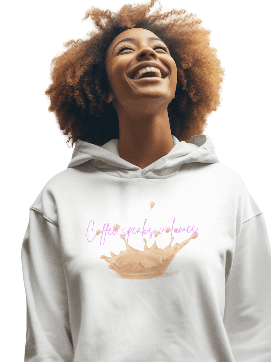 GUILLOVELO COFFEE SPEAKS (SANDI) HOODIE product image (1)