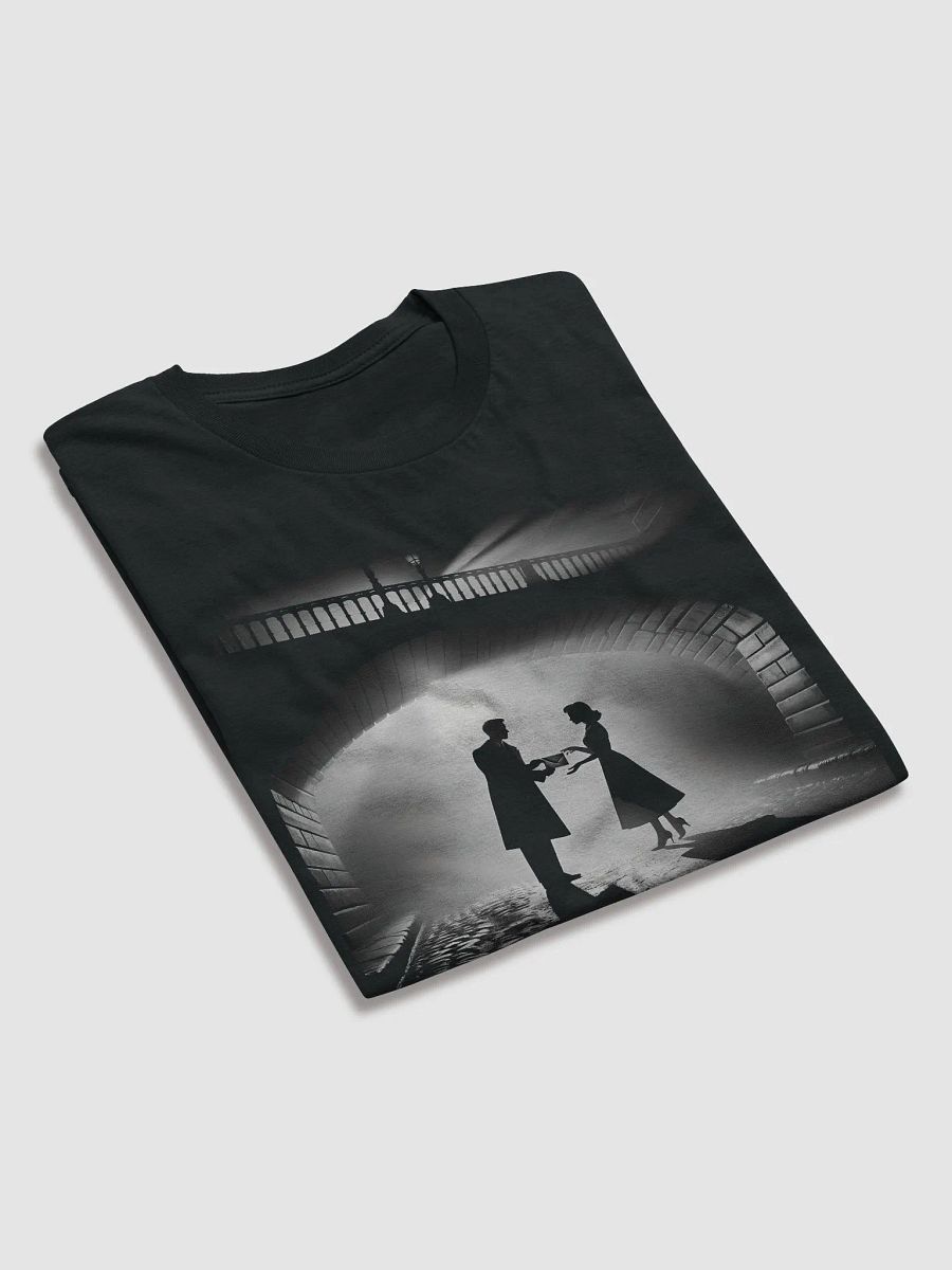 Mystical Encounter: Vintage Romance Under the Bridge (Front Print Womens Tee) product image (4)