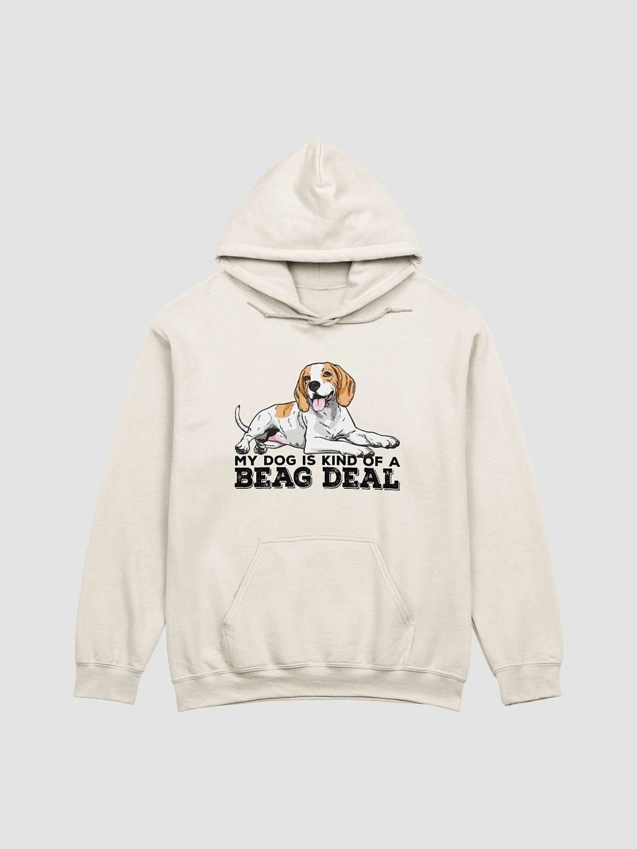 Beag Deal Hooded Sweatshirt of a Beagle | Funny Hoodie for Beagle Paw-rents product image (18)