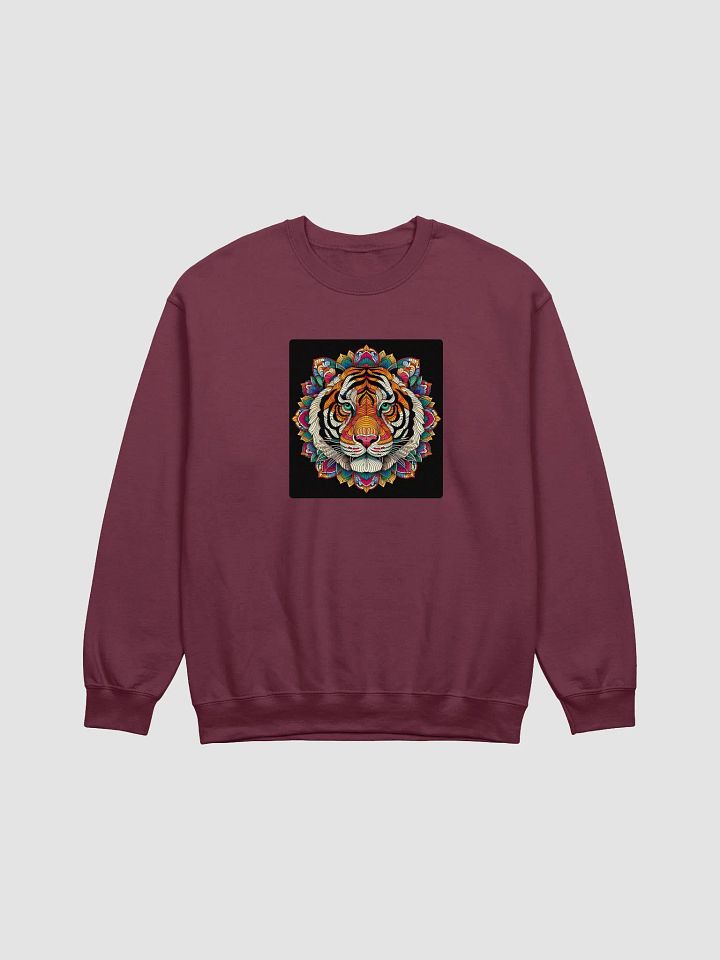 Mandala Tiger Crewneck Sweatshirt product image (8)