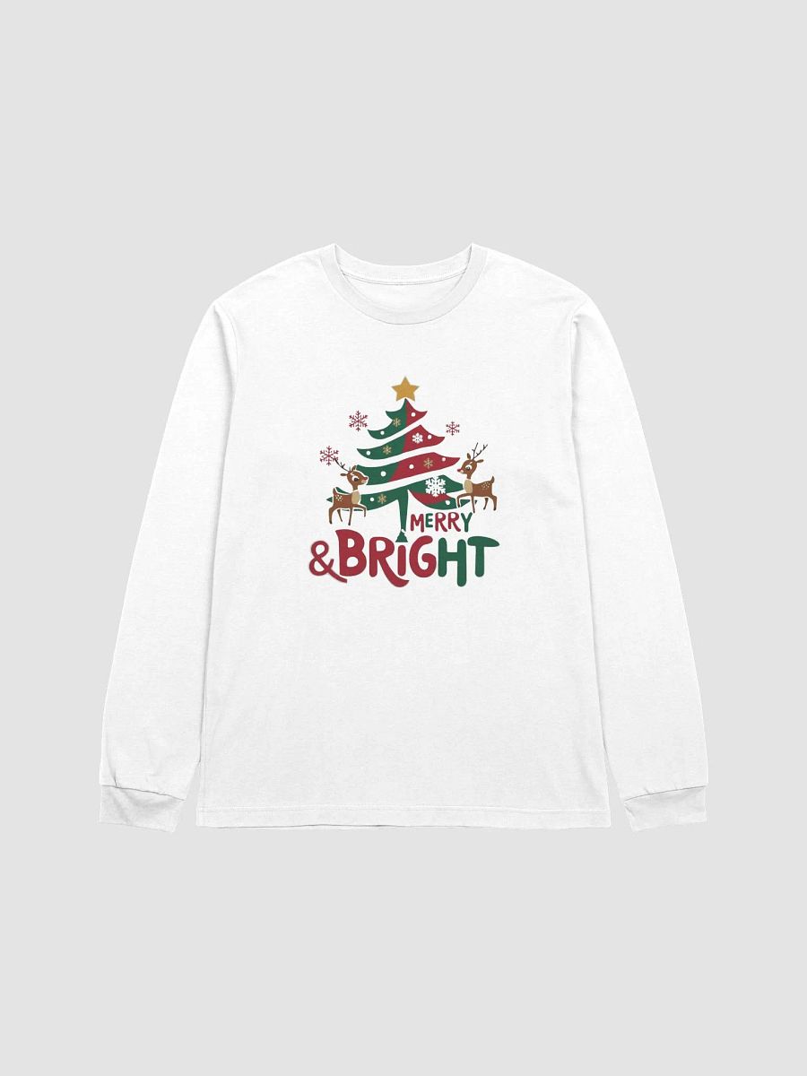 J.L Merry & Bright Christmas Tree Long Sleeve Tee product image (1)