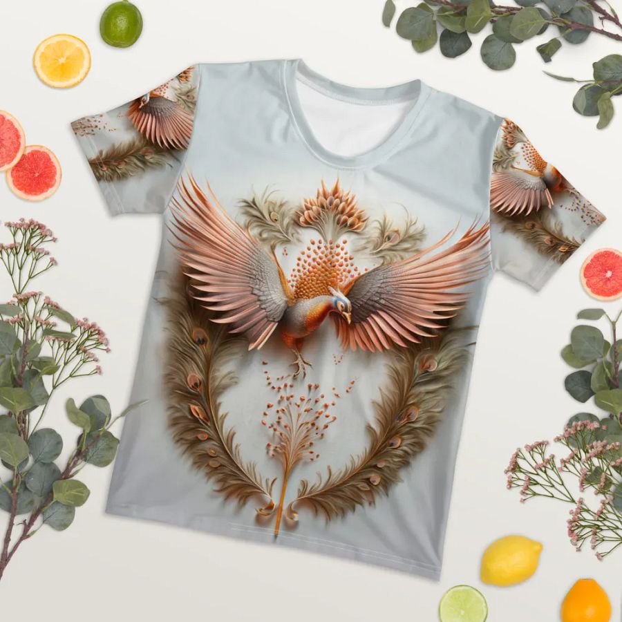 Golden Peacock T shirt product image (4)