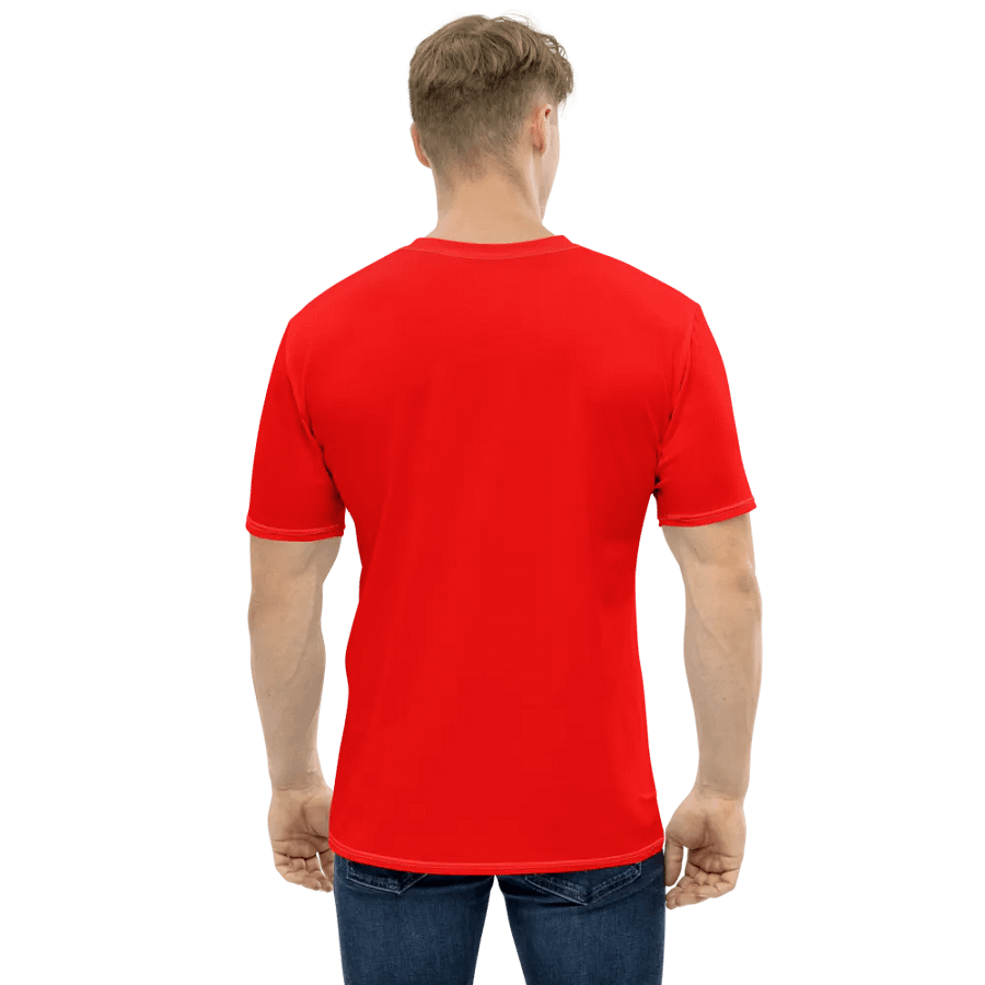 Plain Color Red T-Shirt product image (2)
