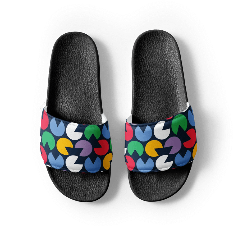 Pac-Man Pattern Men's Slides product image (4)