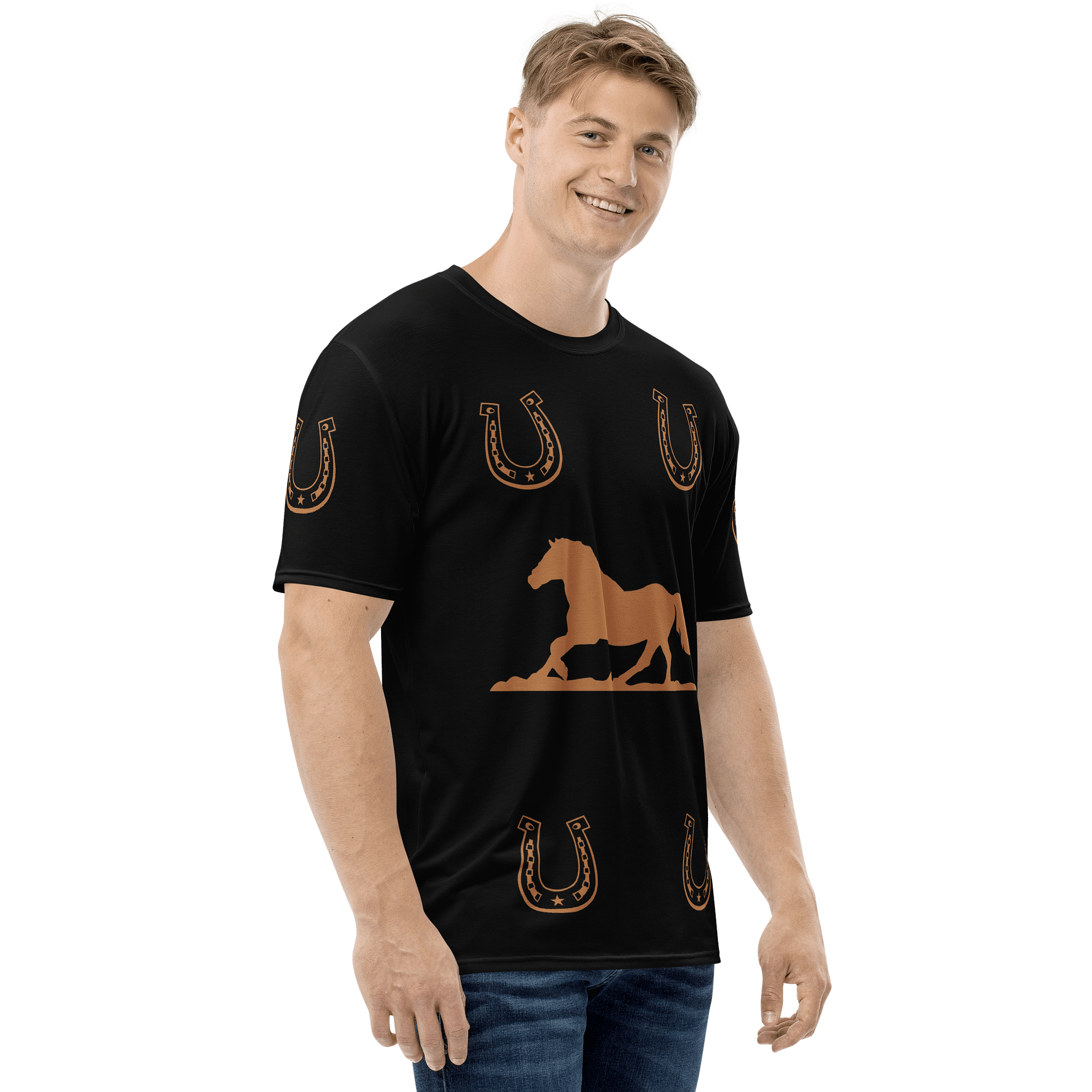 Golden Gallop All-Over T-Shirt product image (4)