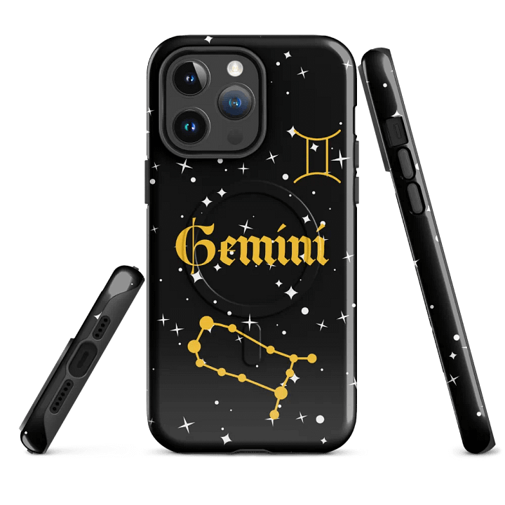 Starry Gemini Zodiac MagSafe® iPhone® Case product image (4)