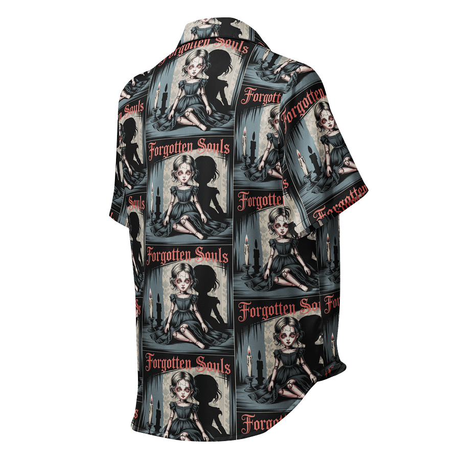 Midnight Veil Designs 'Forgotten Souls' Gothic Pyjama Top - All-Over Print Women's Short Sleeve product image (2)