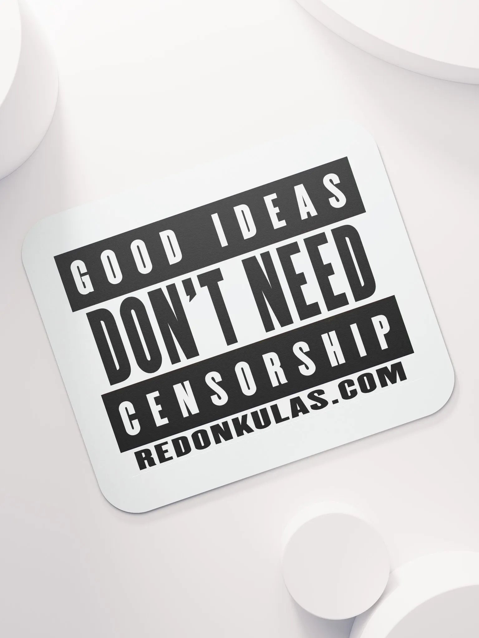 Good Ideas Don't Need Censorship - Mouse Pad product image (7)