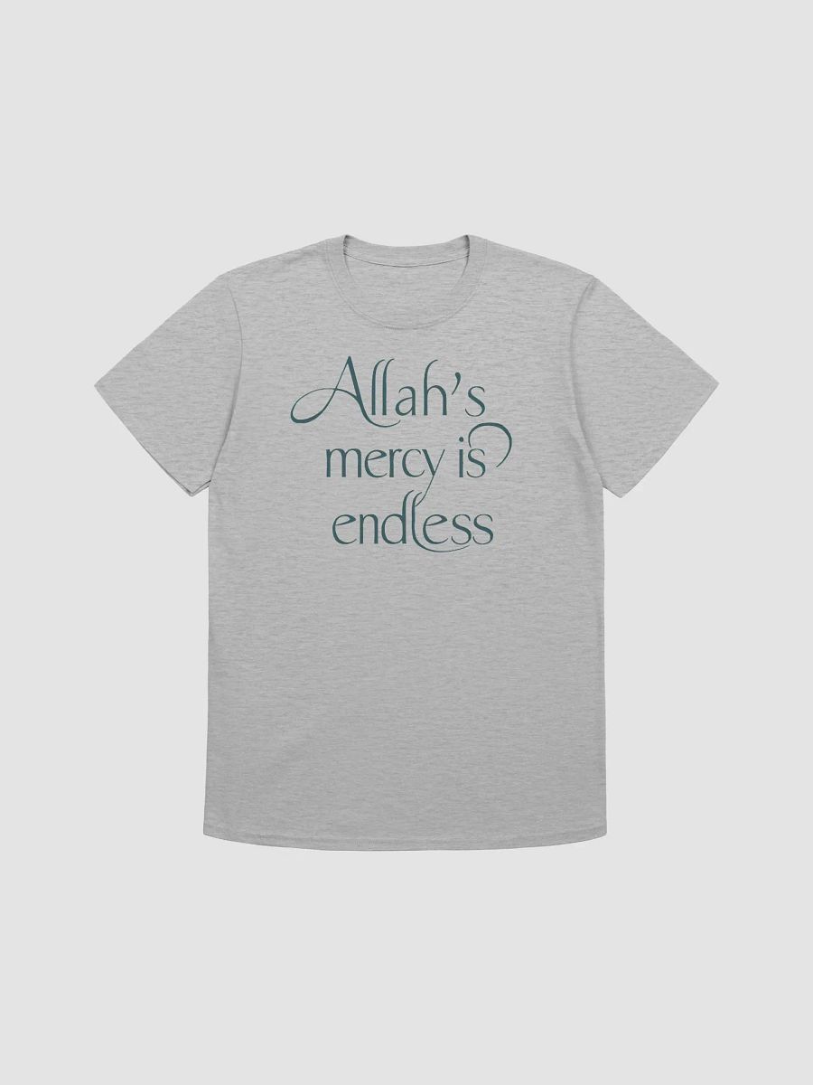 Allah's Mercy is Endless - Compassionate and Inspirational Graphic Tee product image (1)