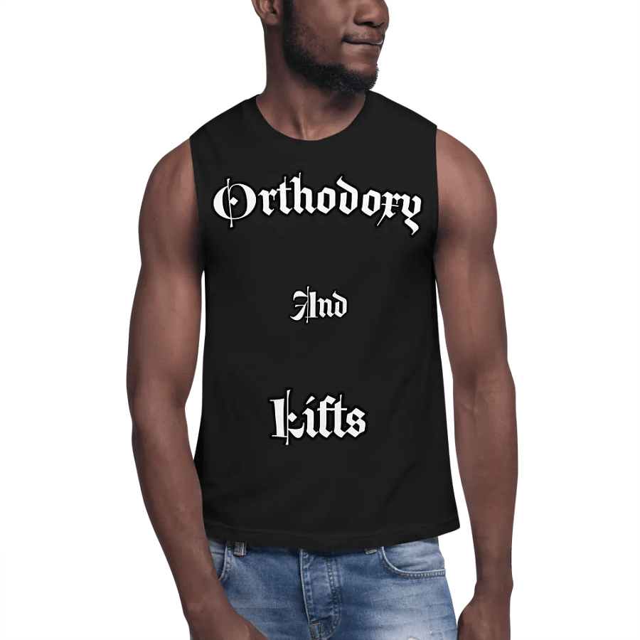 Orthodoxy And Lifts Gothic Unisex Muscle Tank product image (6)