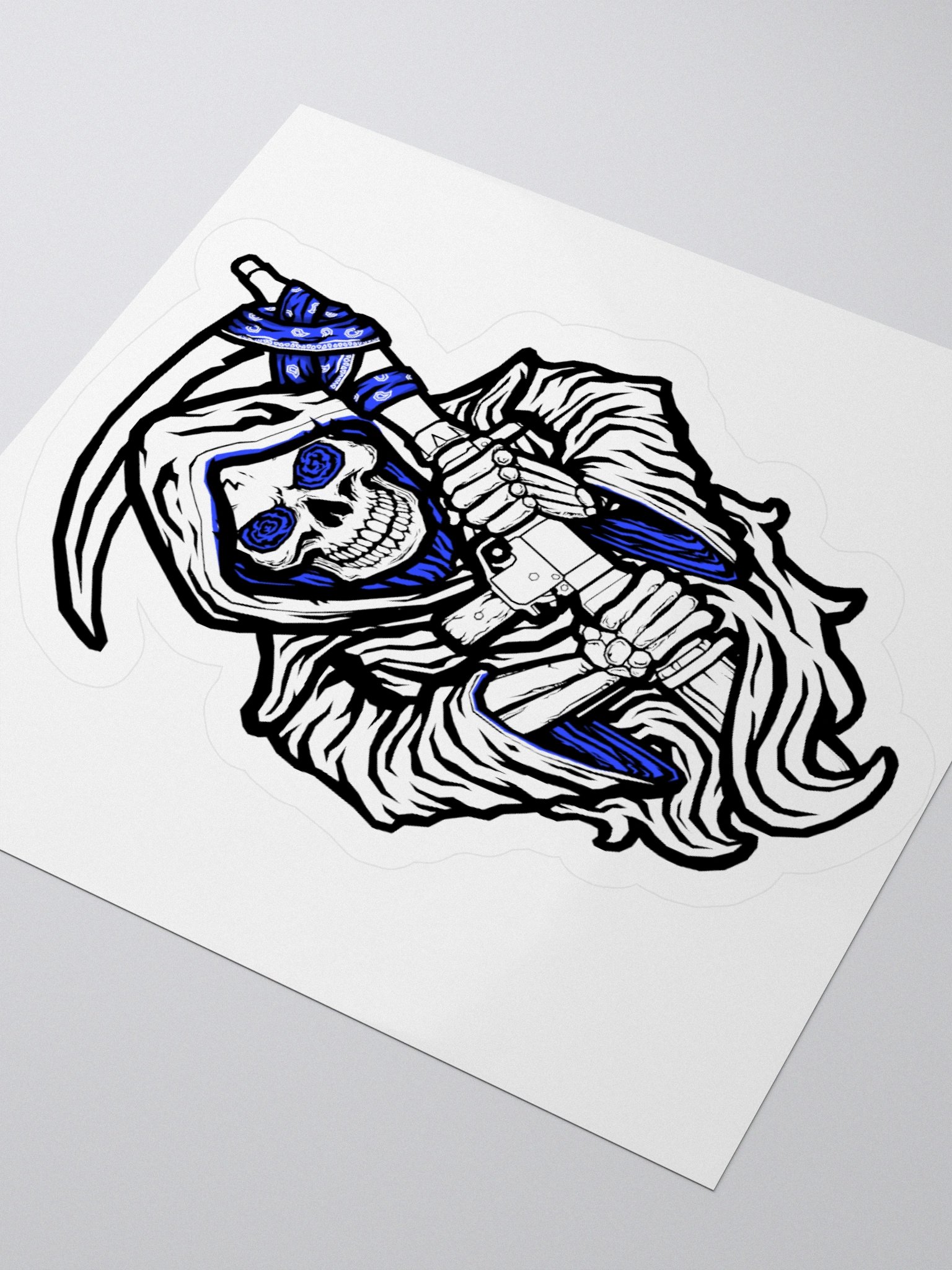 Reaper Lineart Sticker product image (7)