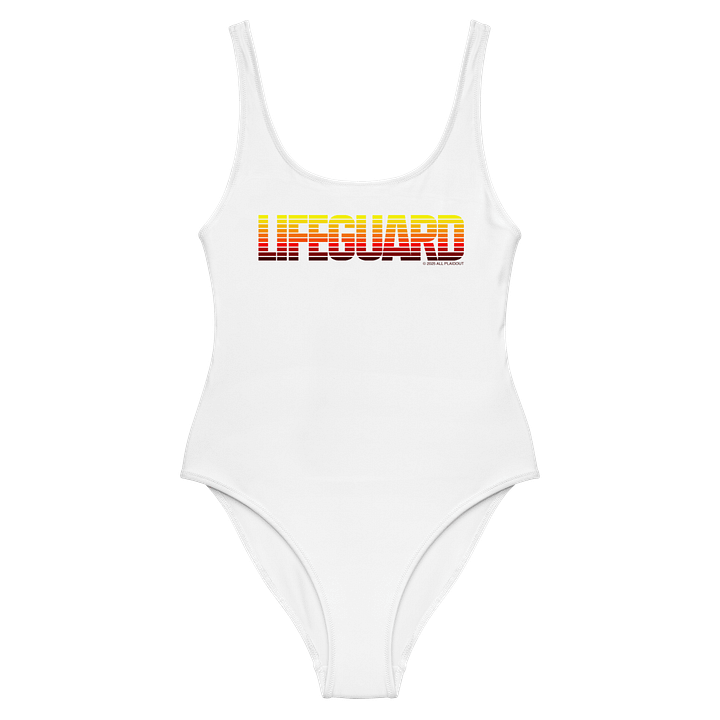Lifeguard Sunrise One-Piece White Suit product image (2)