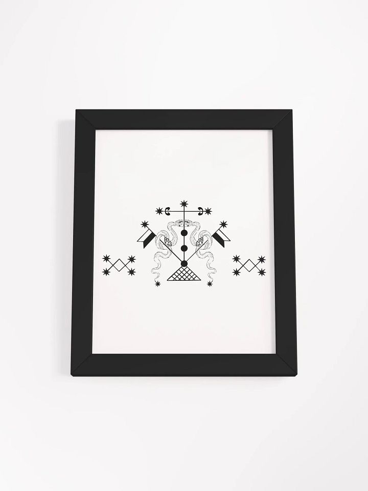 Frame with Sobo, Badè vèvè product image (6)