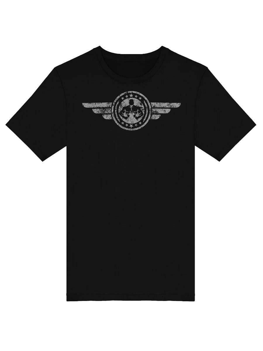 Distressed Bodybuilding Emblem T-Shirt | Fitness Coach Gym Apparel | Vintage Muscle Graphic Tee product image (6)