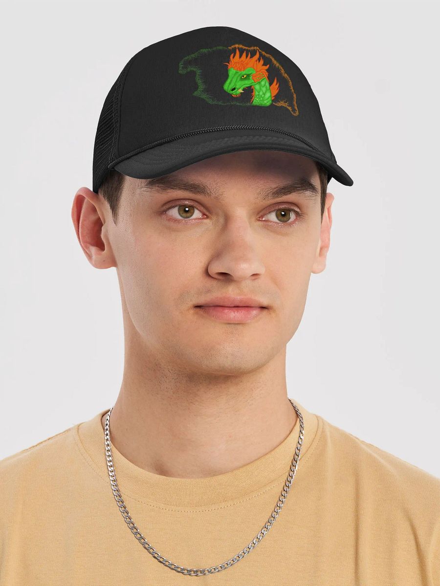 Dragonfire Foam Trucker Hat product image (9)