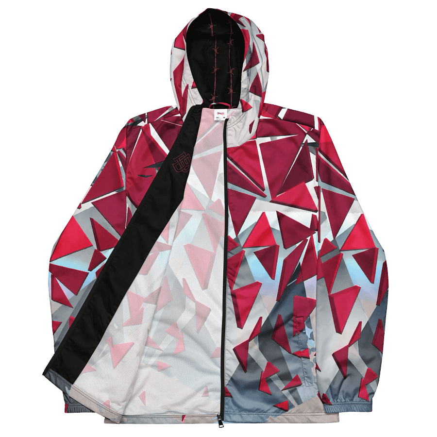 Storm braker windbraker, red and brue-grey product image (2)