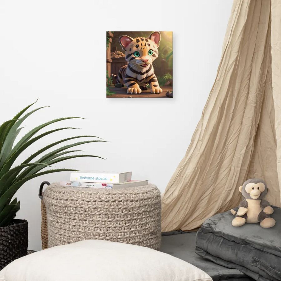 Endangered Species - Mexico - Ocelot Canvas Art product image (3)