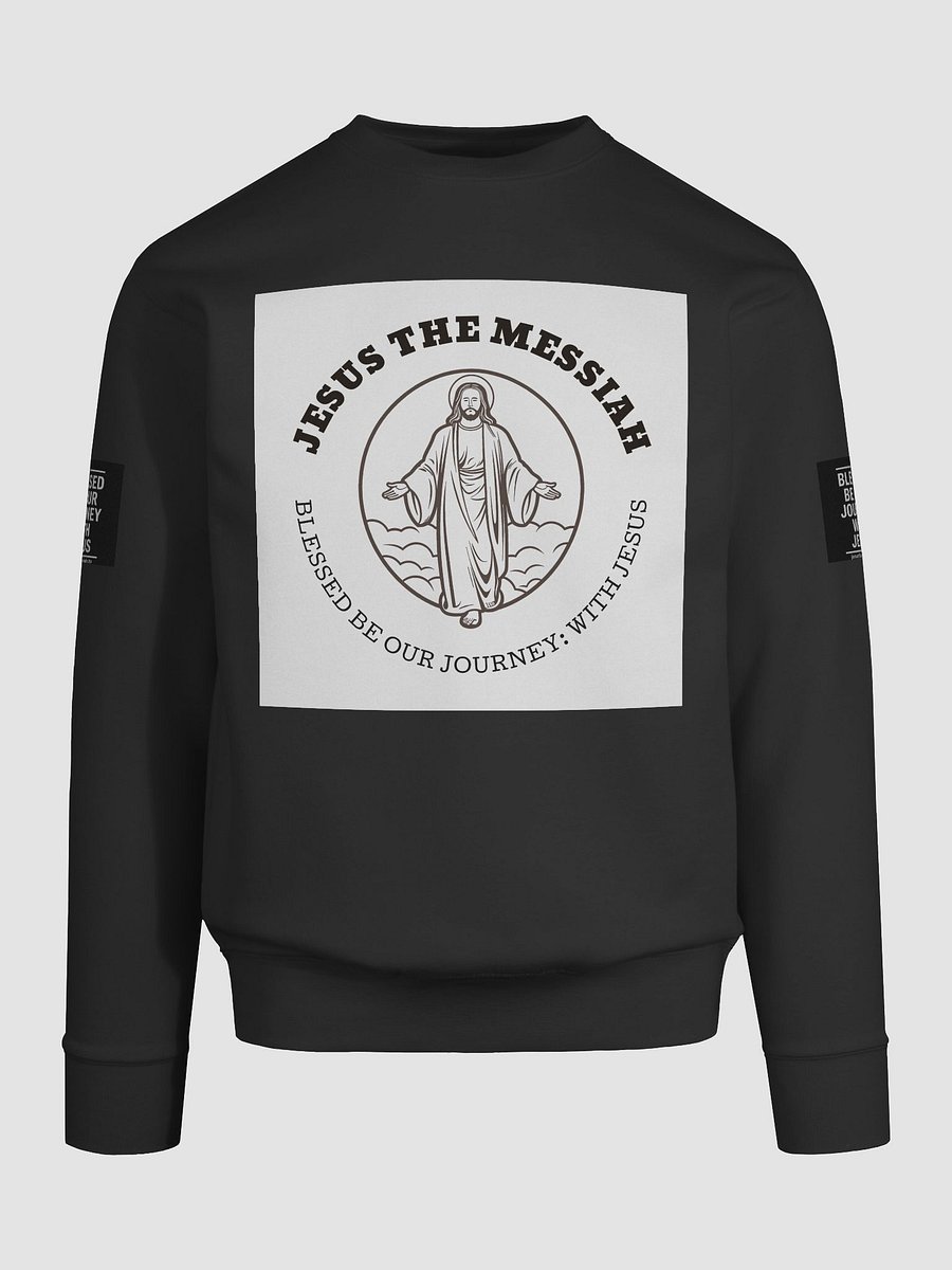 Jesus The Messiah Fleece Crewneck – “Blessed Journey” Prayer Edition product image (9)