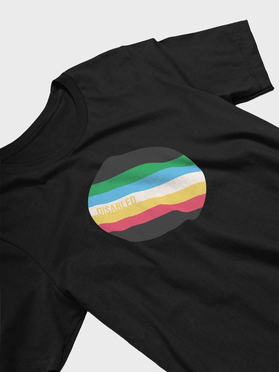 disabled pride flag t-shirt product image (3)