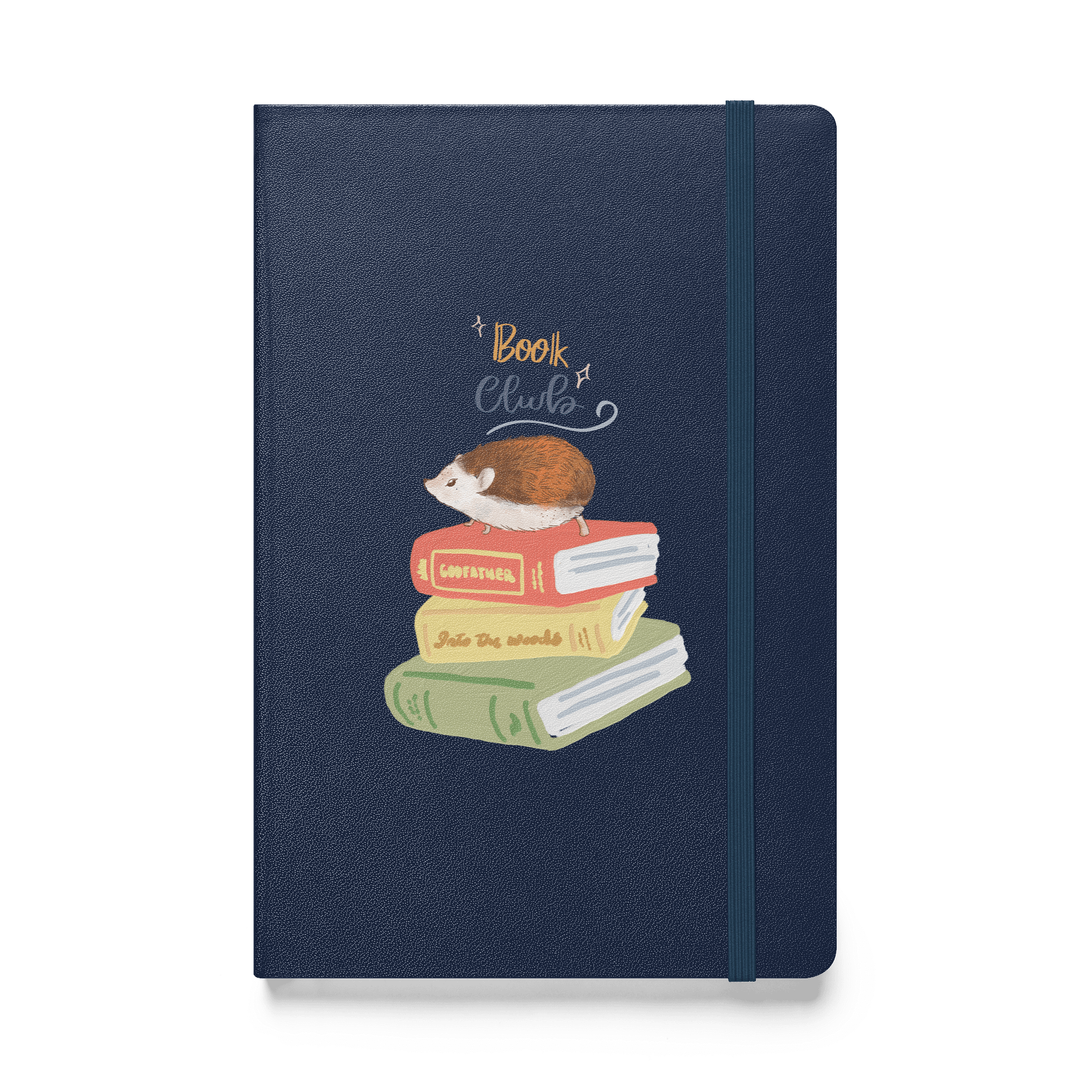 Book Club Hedgehog Hardcover Notebook product image (1)