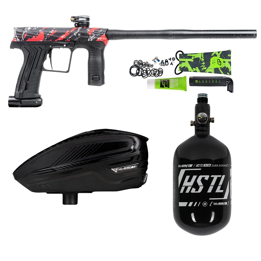 ETHA3 Package "Fracture Red" with TFX3 Loader and HSTL® 68ci/4500 Tank product image (1)