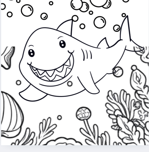 100 Cute Ocean Animals Coloring Pages For Adult and Kid Coloring Pages Printable Digital Instant Download PDF product image (1)