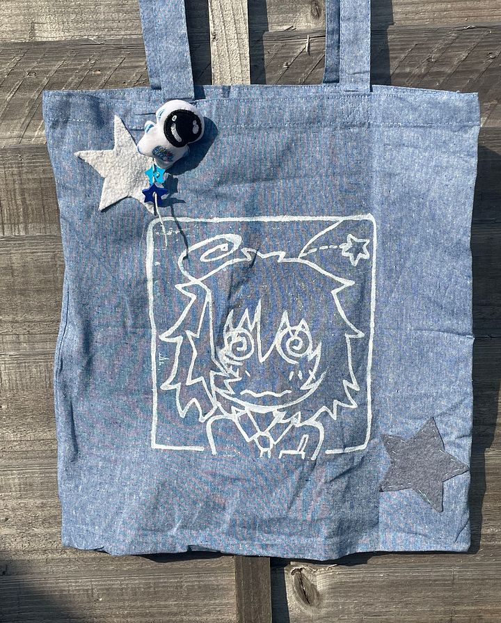 smidge print tote bags product image (1)