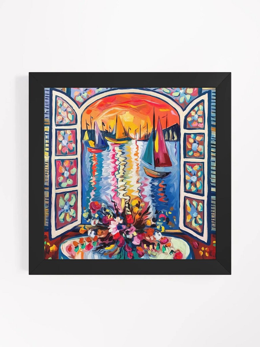 Sunset View Framed Matte Poster product image (54)