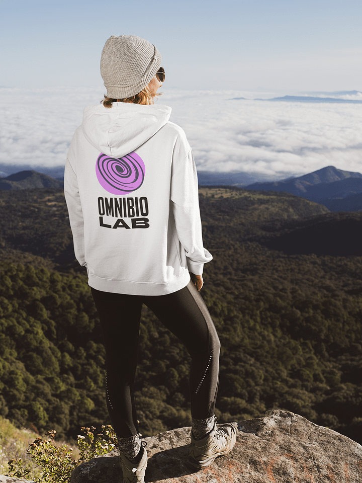 Omnibio Lab Qualitative Data Matters QD1/1M Footnote Hoodie product image (2)