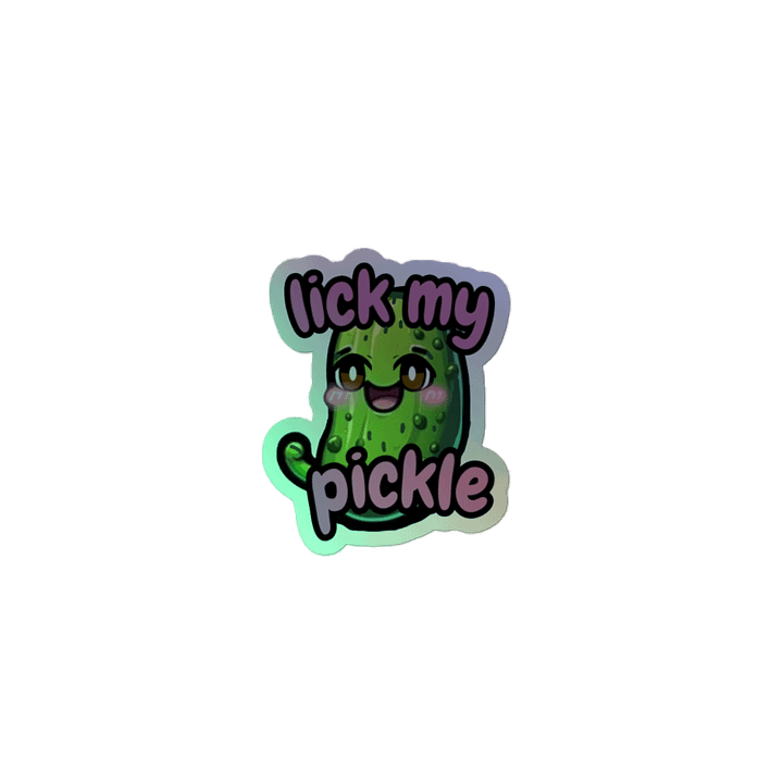 Lick my pickle sticker product image (2)