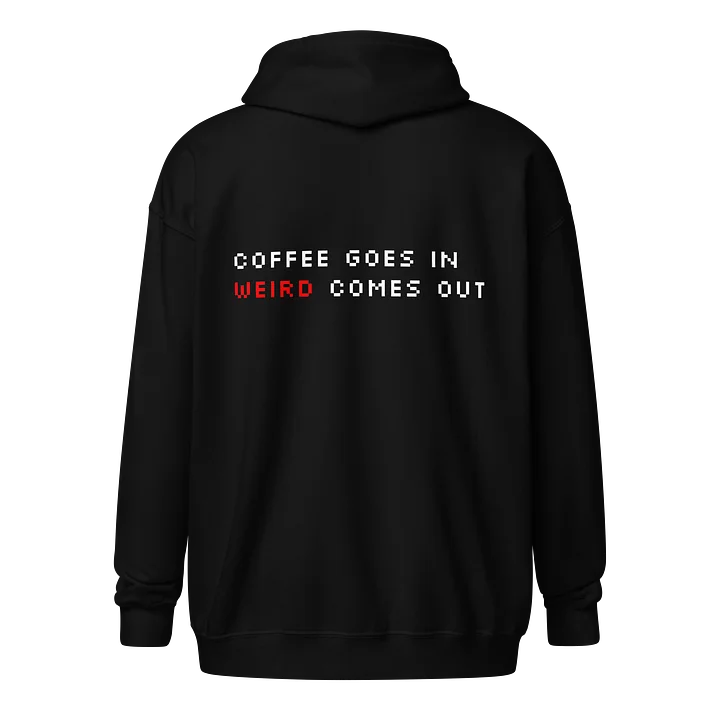 coffee hoodie, red product image (2)